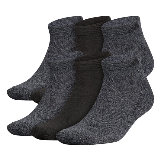 Men's Athletic Cushioned Low Cut Ankle Socks (6 Pairs) Durable & Comfortable