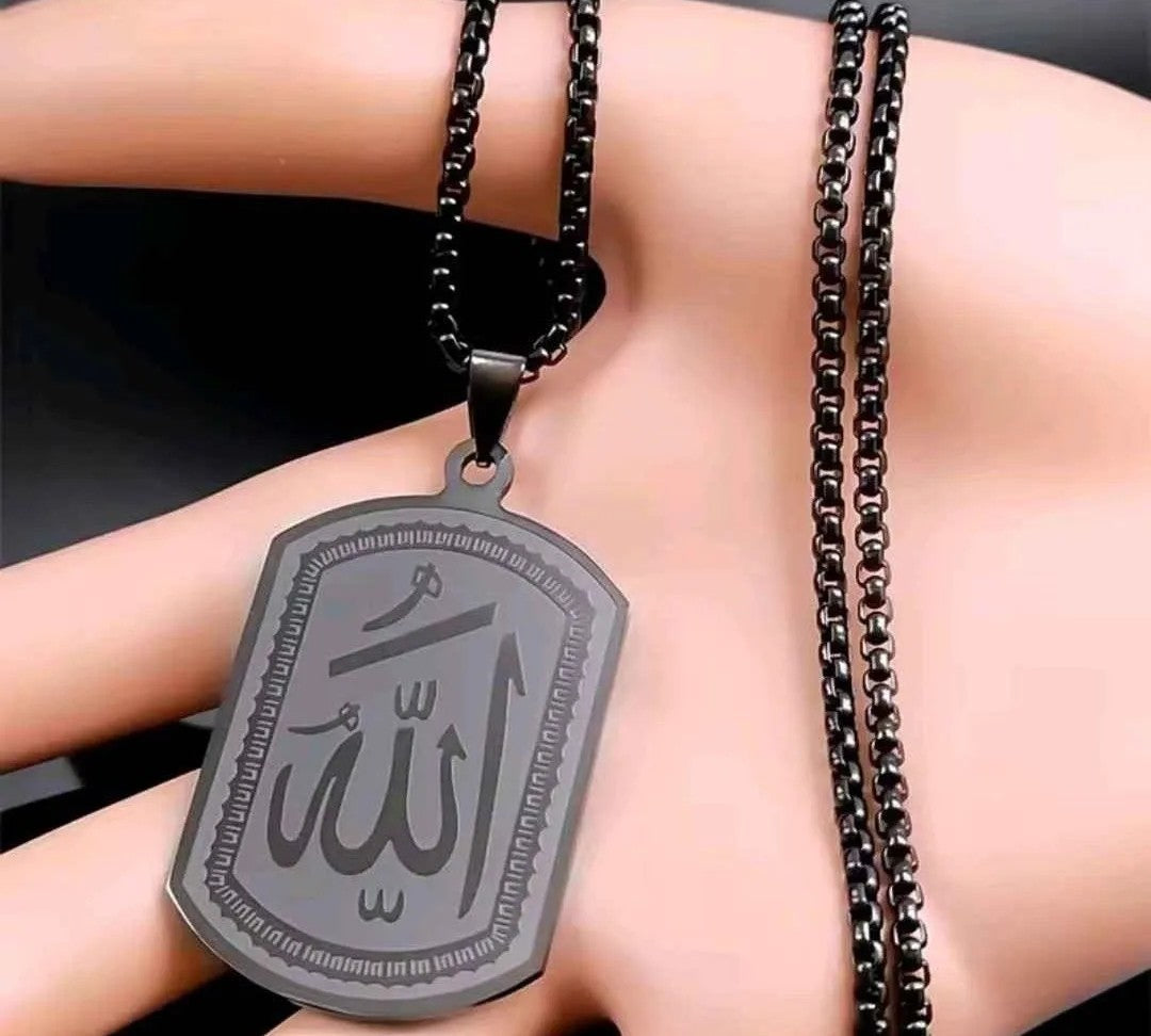 Allah Blessing Pendant Necklace