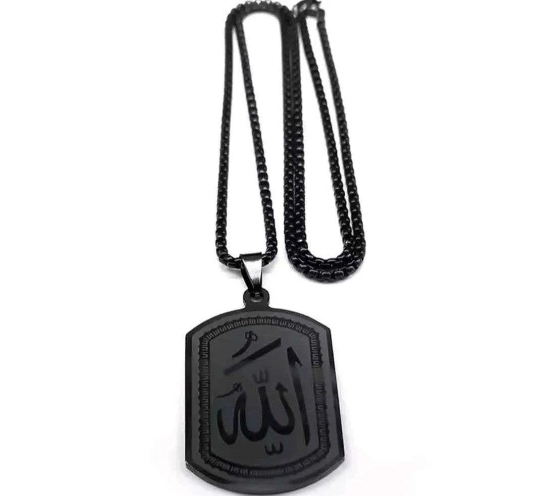 Allah Blessing Pendant Necklace