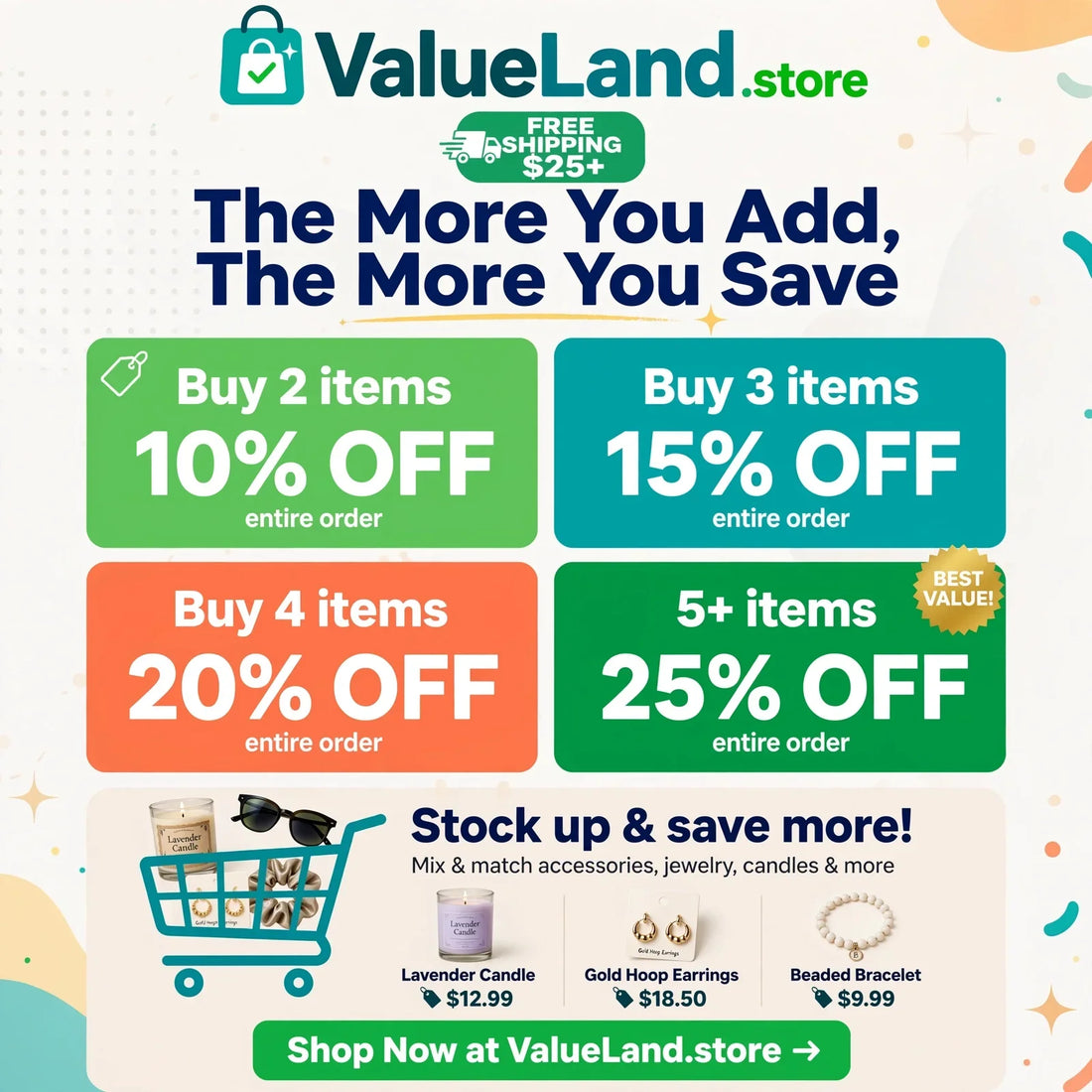 Stack Your Savings: How to Maximize ValueLand’s Tiered Discounts