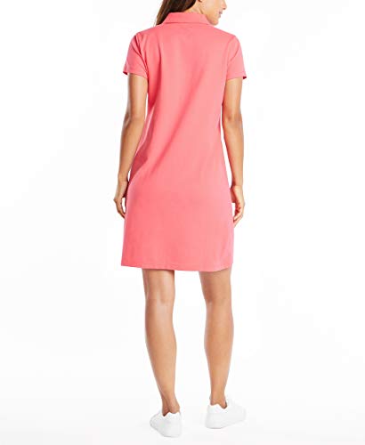 Nautica Women's Easy Classic Short Sleeve Stretch Cotton Polo Dress