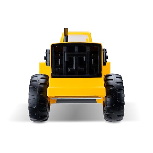 Tonka Steel Classics 4x4 Pickup Truck - Made with Steel & Sturdy Plastic, Yellow Toy Construction Truck, Boys and Girls, Kids, Toddlers, Ages 3+