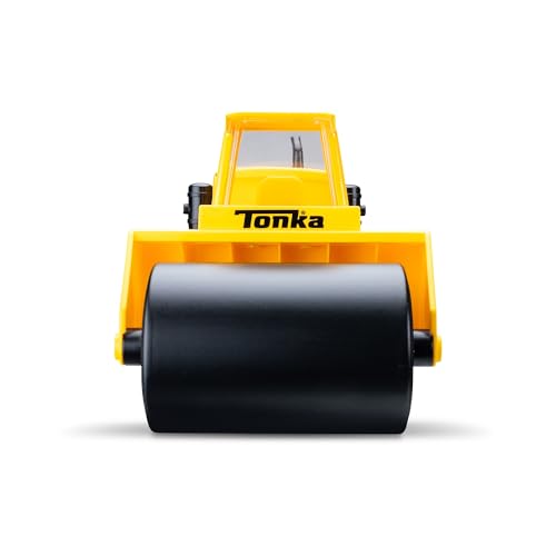 Tonka Steel Classics 4x4 Pickup Truck - Made with Steel & Sturdy Plastic, Yellow Toy Construction Truck, Boys and Girls, Kids, Toddlers, Ages 3+