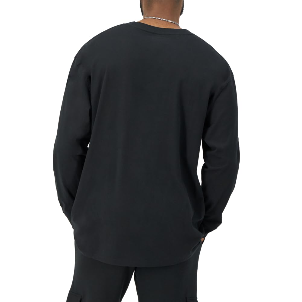 Men's Classic Long Sleeve T-Shirt, Standard Fit, Script & C Logo, Available in Regular and Big & Tall