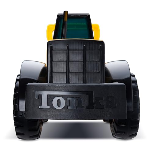 Tonka Steel Classics 4x4 Pickup Truck - Made with Steel & Sturdy Plastic, Yellow Toy Construction Truck, Boys and Girls, Kids, Toddlers, Ages 3+