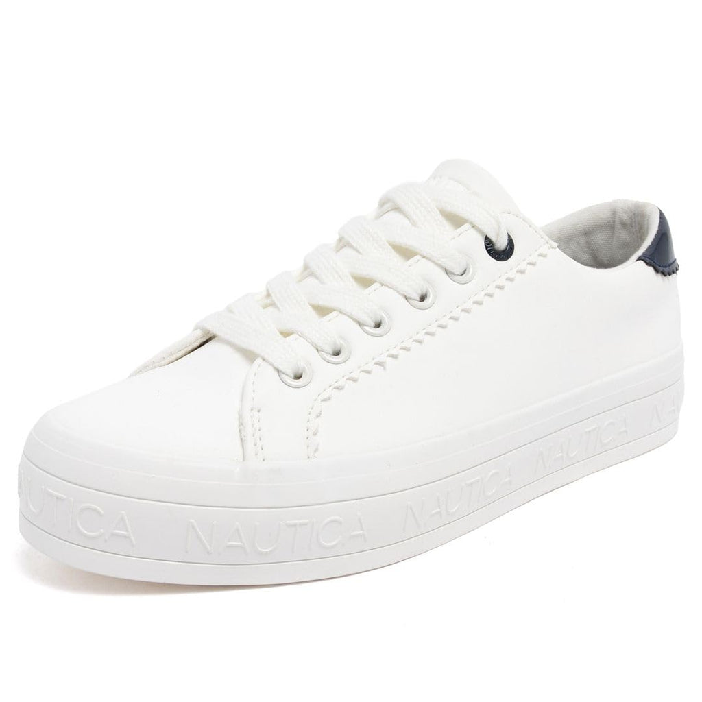 Nautica Women Fashion Sneaker Lace-Up Tennis Casual Shoes for Ladies