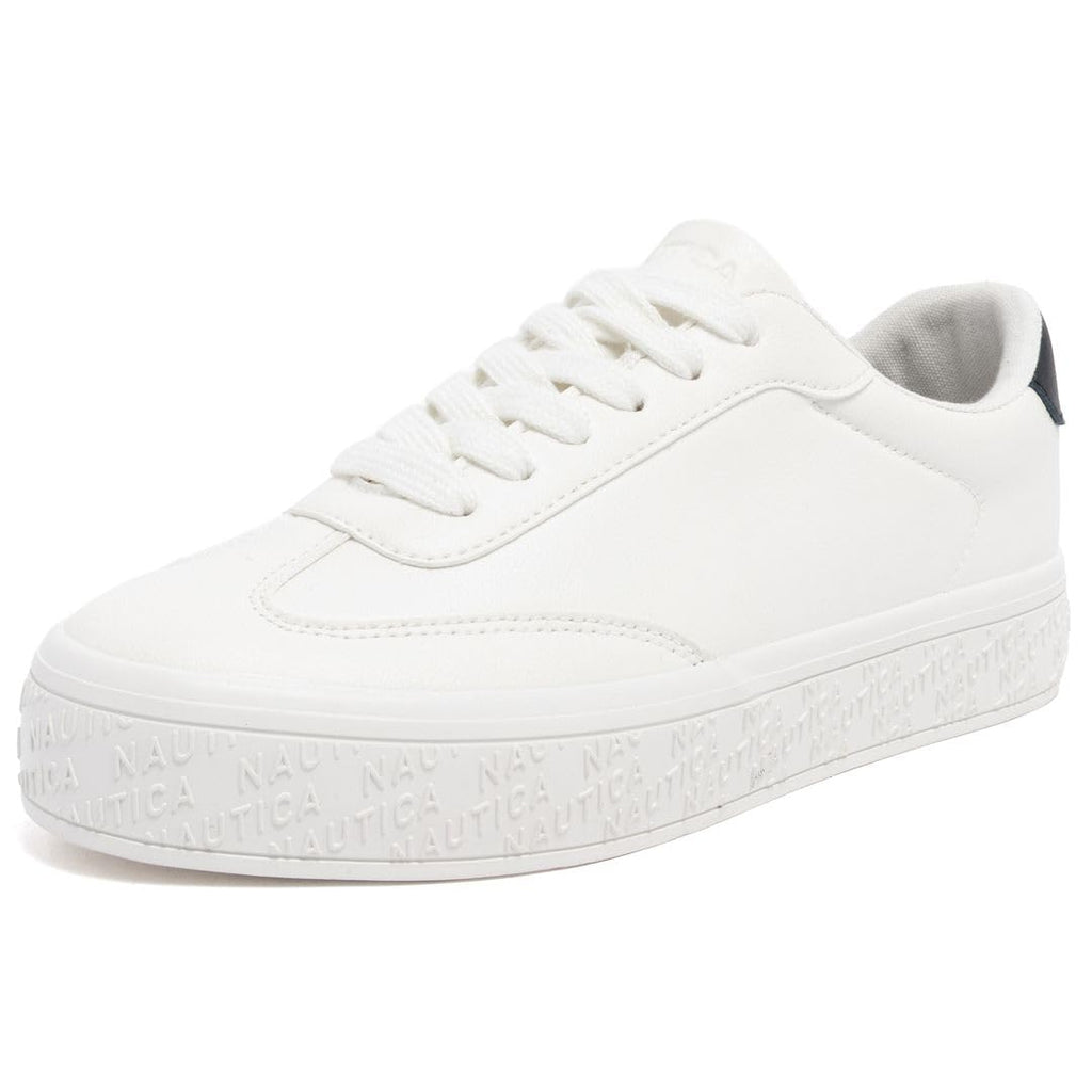 Nautica Women Fashion Sneaker Lace-Up Tennis Casual Shoes for Ladies