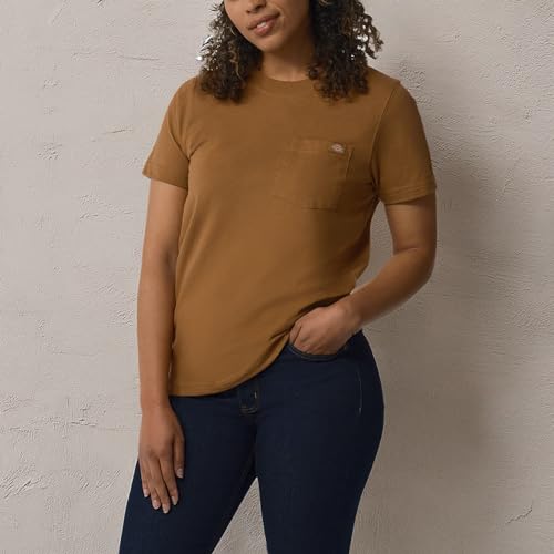 Dickies Women's Short Sleeve Heavyweight Pocket T-Shirt