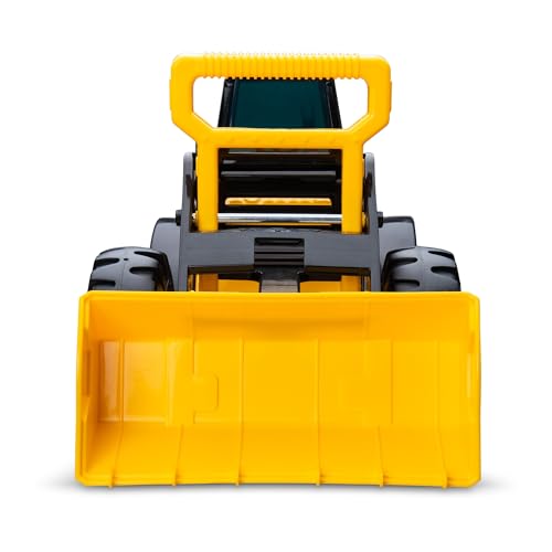 Tonka Steel Classics 4x4 Pickup Truck - Made with Steel & Sturdy Plastic, Yellow Toy Construction Truck, Boys and Girls, Kids, Toddlers, Ages 3+