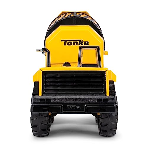 Tonka Steel Classics 4x4 Pickup Truck - Made with Steel & Sturdy Plastic, Yellow Toy Construction Truck, Boys and Girls, Kids, Toddlers, Ages 3+