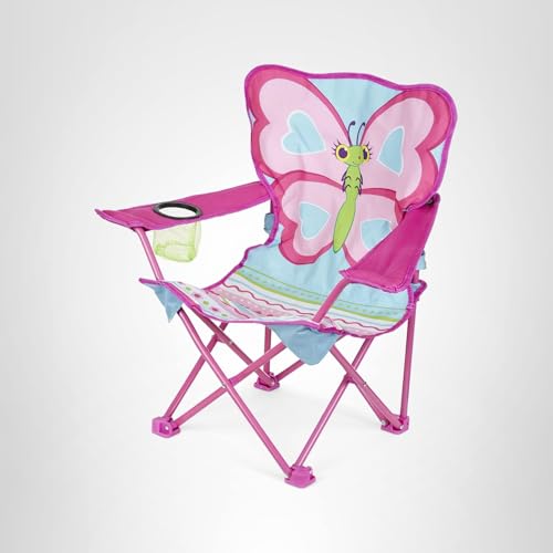 Melissa & Doug Cutie Pie Butterfly Camp Chair (Frustration-Free Packaging)