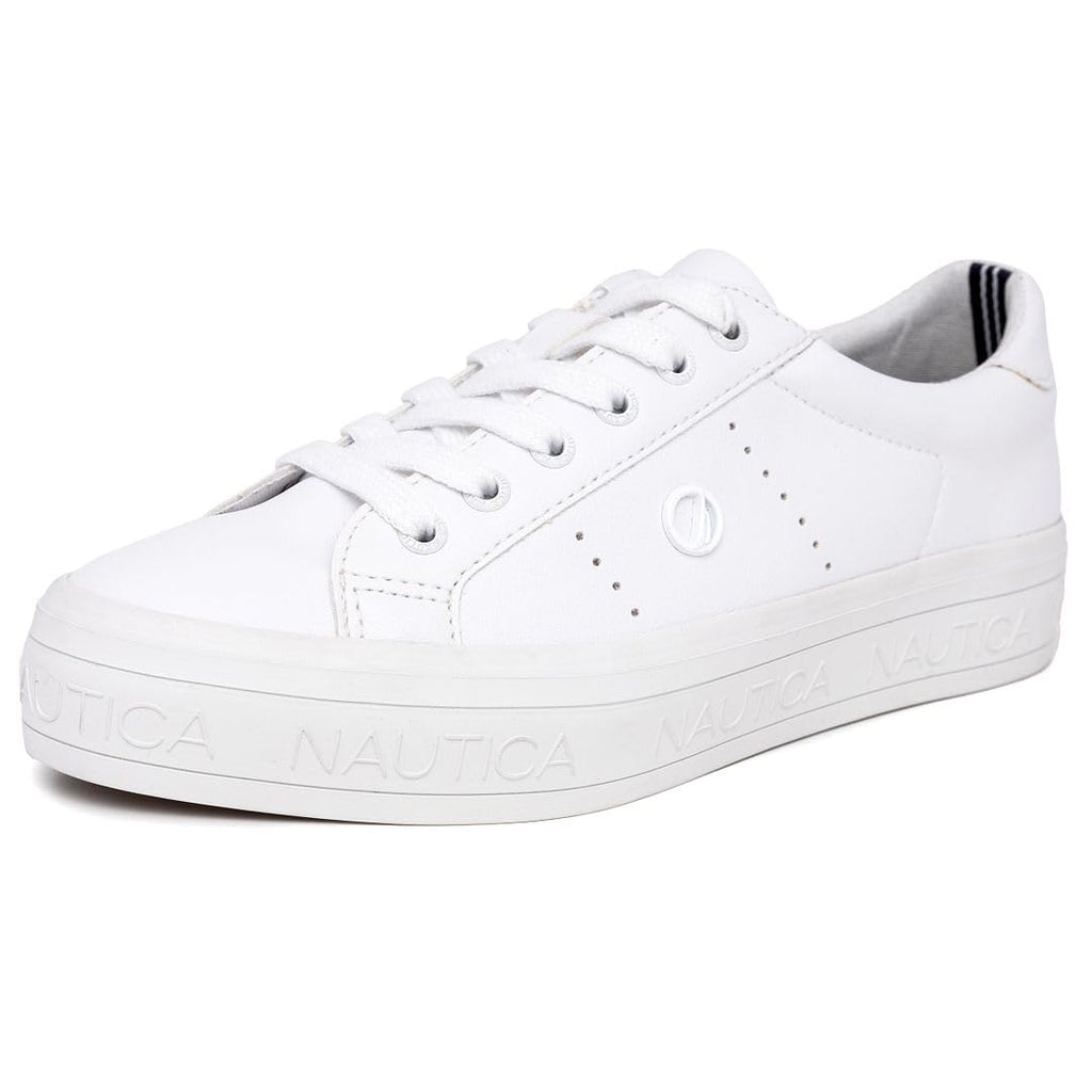 Nautica Women Fashion Sneaker Lace-Up Tennis Casual Shoes for Ladies