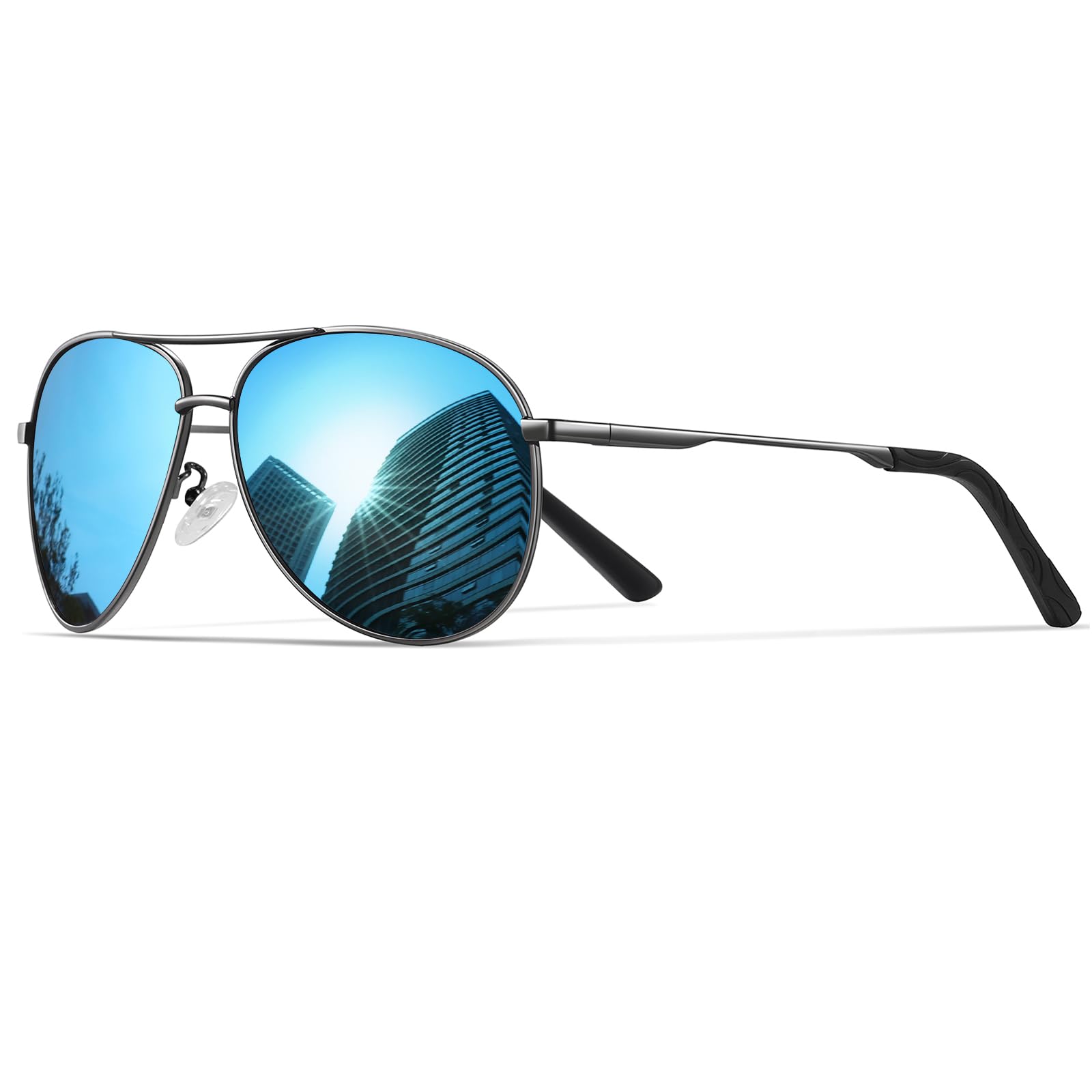 Sunglasses Men Polarized Aviator Sunglasses for Men Women Fishing Driving Sun glasses Metal Frame UV Protection