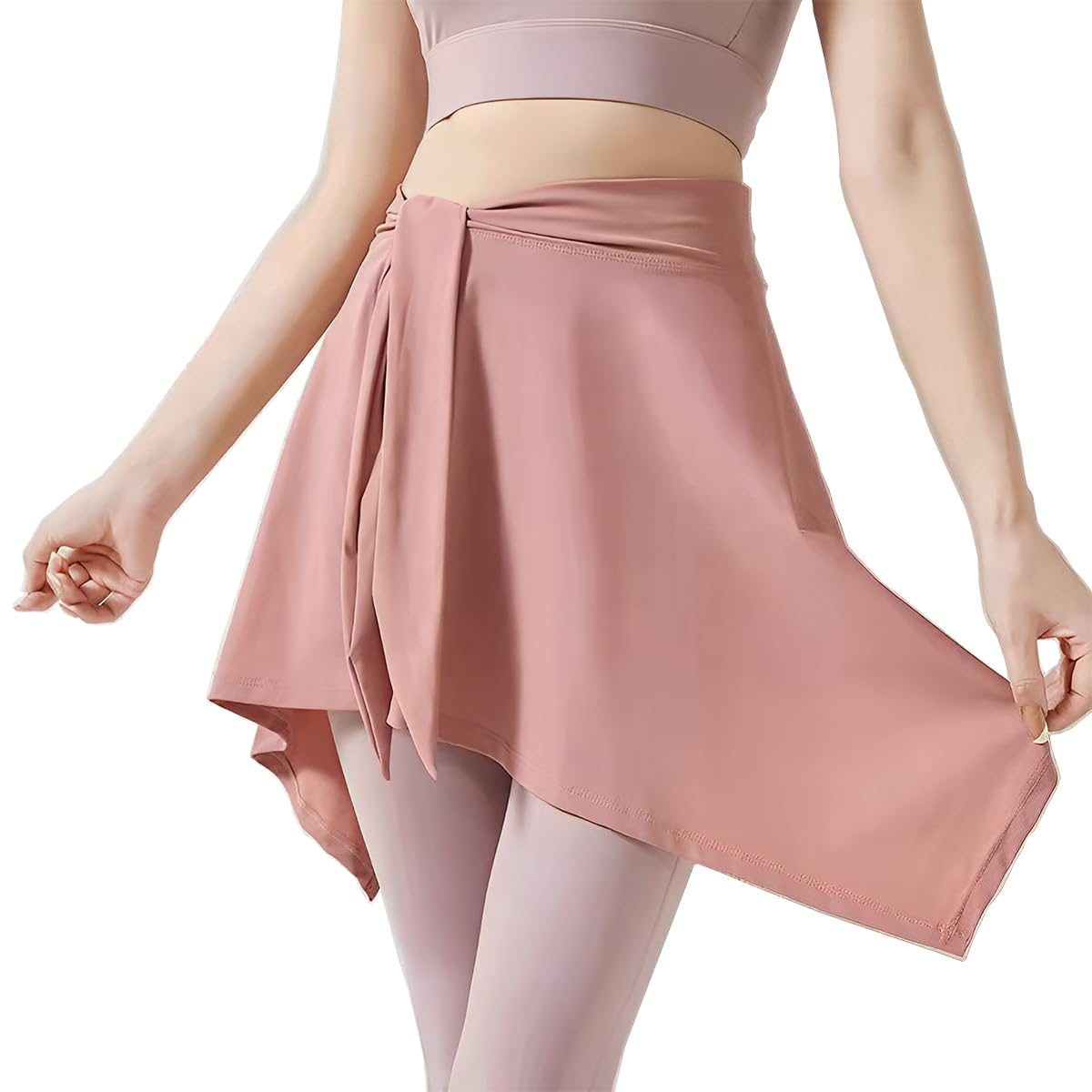 Butt Cover up for Leggings, Ballet Wrap Skirt Women Gym Cover Up Dance Wraps Skirt, Athletic Skirt for Yoga Gym
