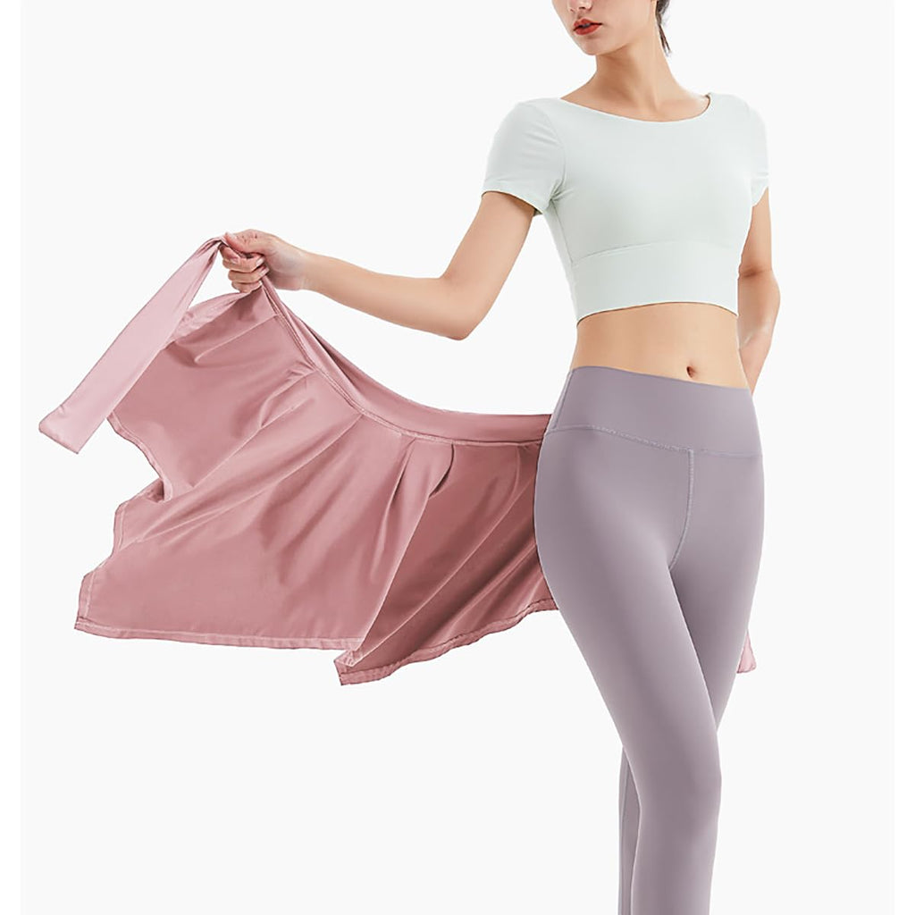 Butt Cover up for Leggings, Ballet Wrap Skirt Women Gym Cover Up Dance Wraps Skirt, Athletic Skirt for Yoga Gym