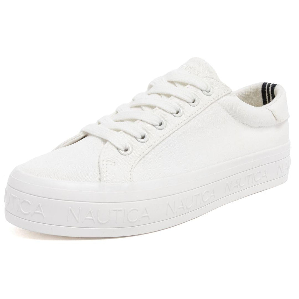 Nautica Women Fashion Sneaker Lace-Up Tennis Casual Shoes for Ladies