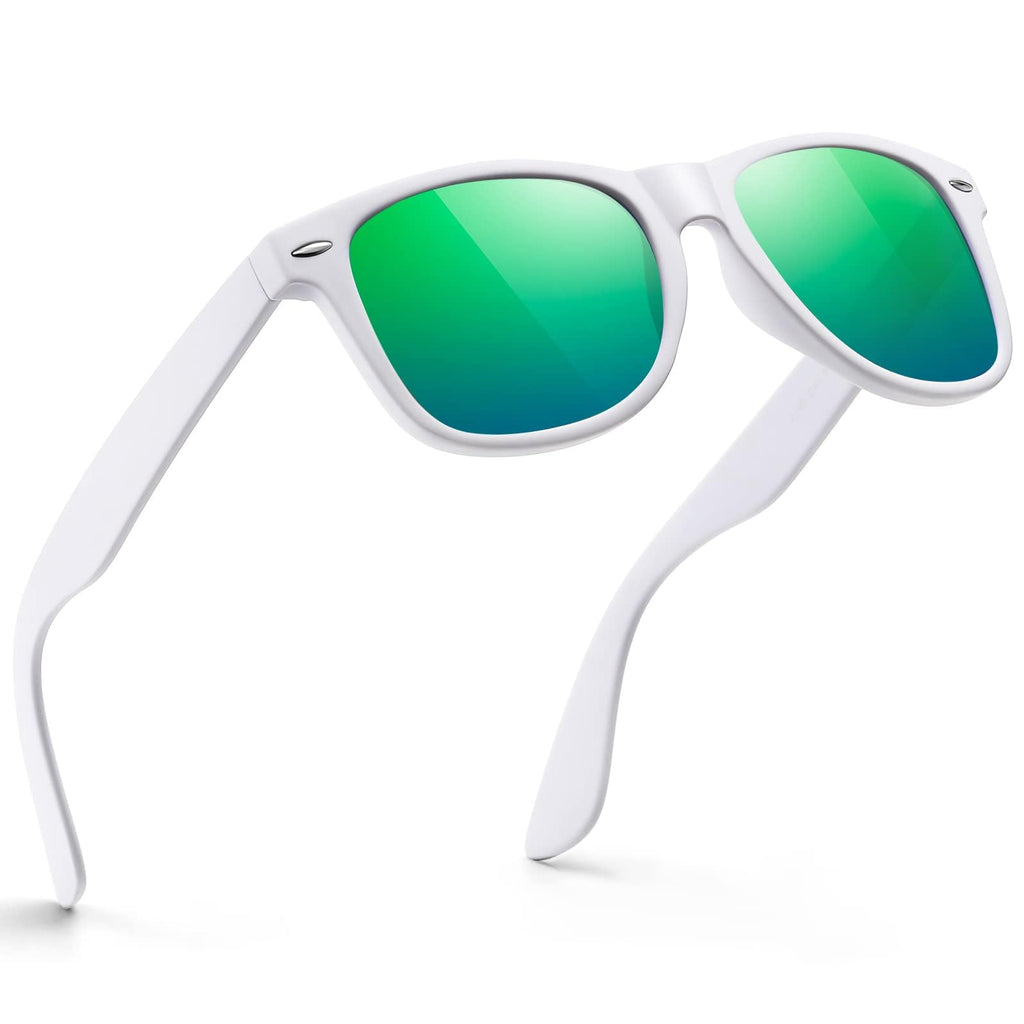 Sunglasses Men Polarized Sunglasses for Mens and Womens,Black Retro Sun Glasses Driving Fishing UV Protection