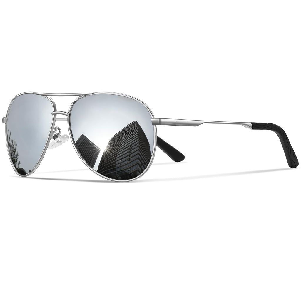 Sunglasses Men Polarized Aviator Sunglasses for Men Women Fishing Driving Sun glasses Metal Frame UV Protection
