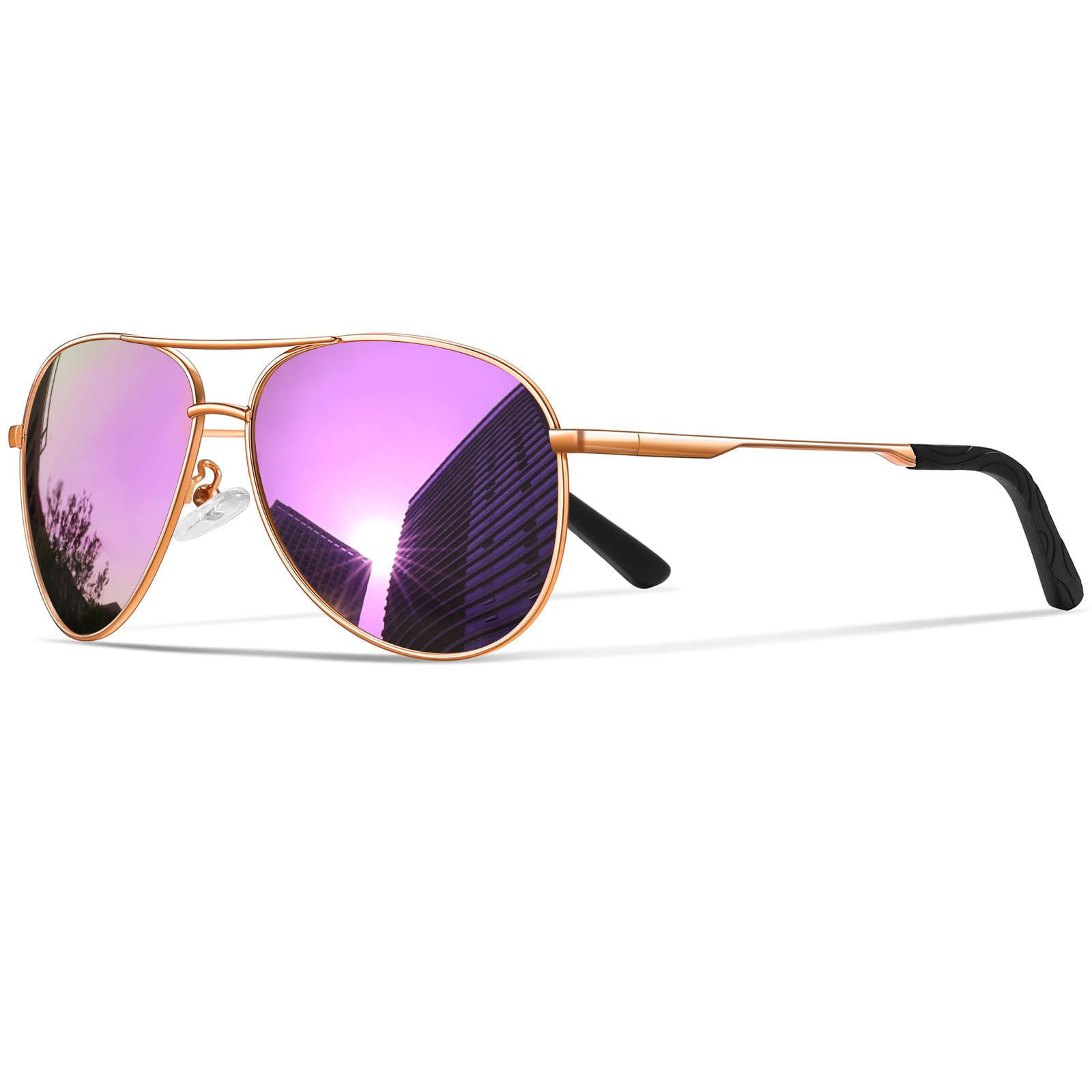 Sunglasses Men Polarized Aviator Sunglasses for Men Women Fishing Driving Sun glasses Metal Frame UV Protection
