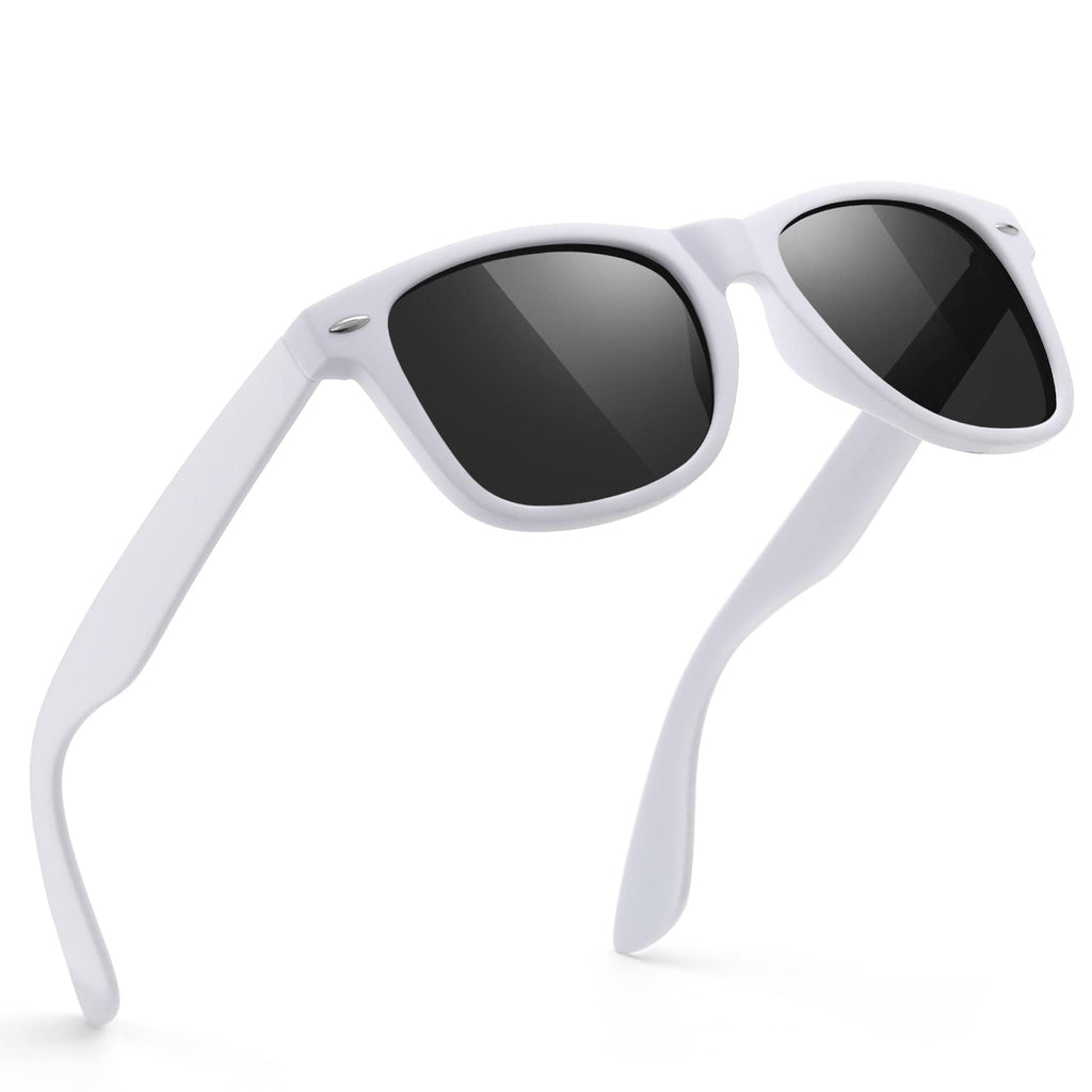 Sunglasses Men Polarized Sunglasses for Mens and Womens,Black Retro Sun Glasses Driving Fishing UV Protection