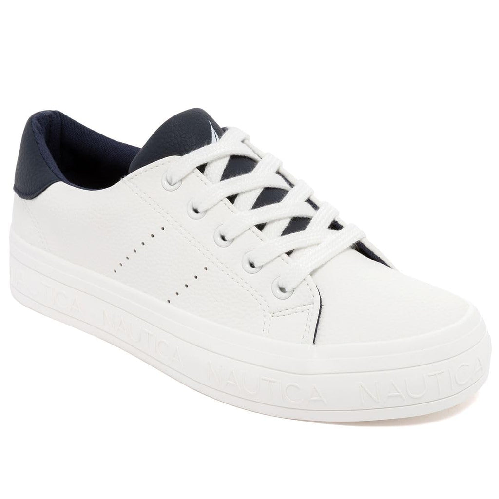 Nautica Women Fashion Sneaker Lace-Up Tennis Casual Shoes for Ladies