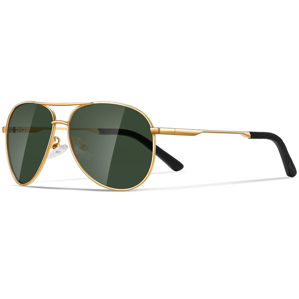 Sunglasses Men Polarized Aviator Sunglasses for Men Women Fishing Driving Sun glasses Metal Frame UV Protection
