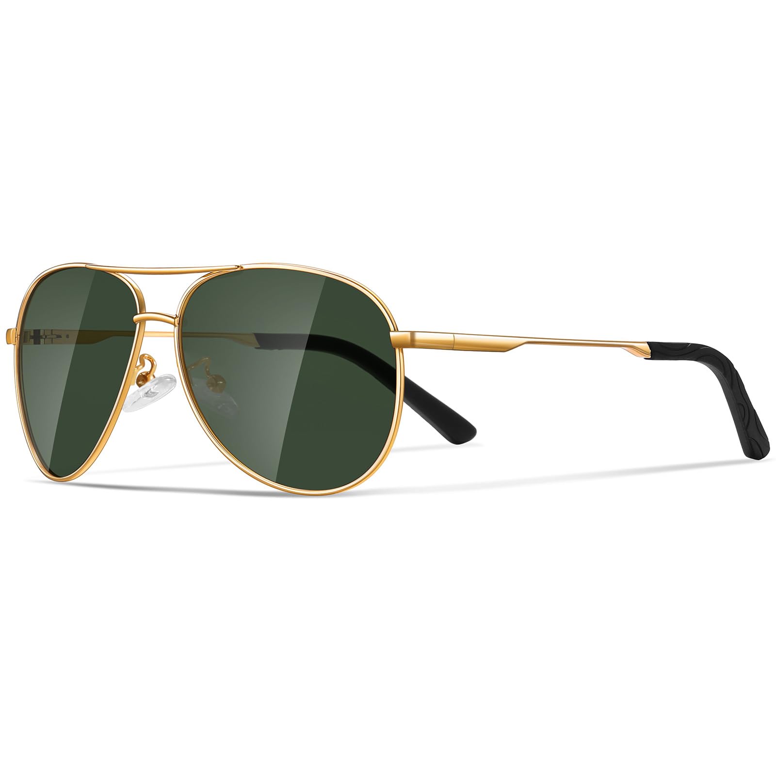 Sunglasses Men Polarized Aviator Sunglasses for Men Women Fishing Driving Sun glasses Metal Frame UV Protection