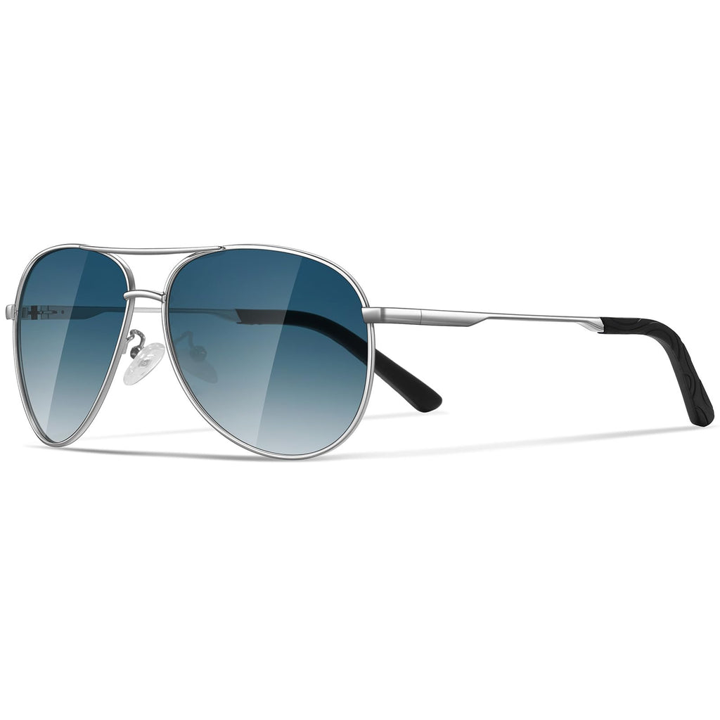 Sunglasses Men Polarized Aviator Sunglasses for Men Women Fishing Driving Sun glasses Metal Frame UV Protection