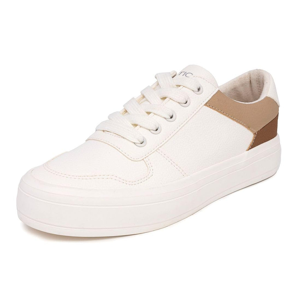 Nautica Women Fashion Sneaker Lace-Up Tennis Casual Shoes for Ladies