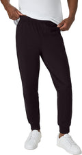 Men's Lightweight Cotton Jersey Cuffed Jogger Sweatpants with Drawstring and Pockets - 30.5"