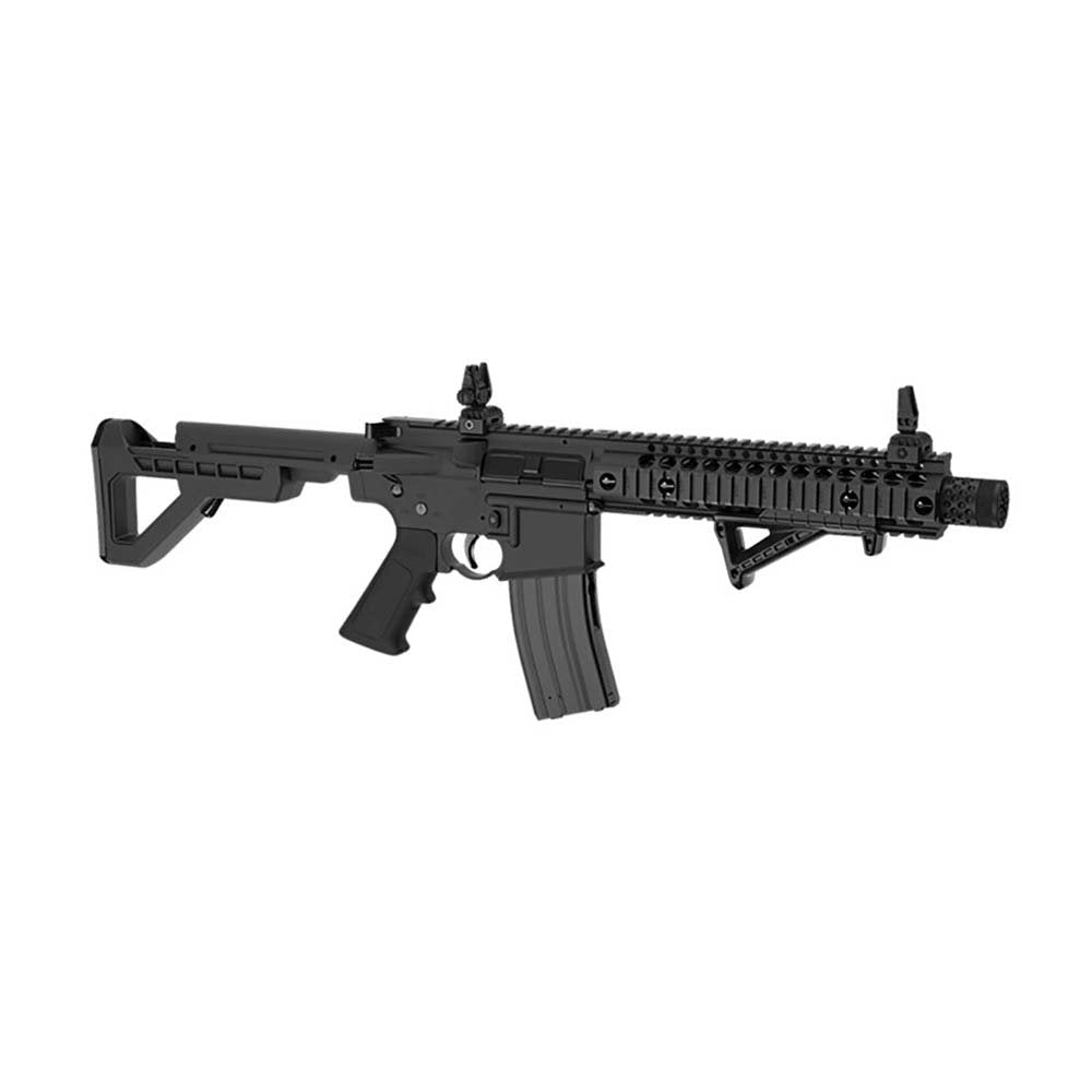DPMS Full Auto SBR CO2-Powered BB Air Gun with Dual Action Capability