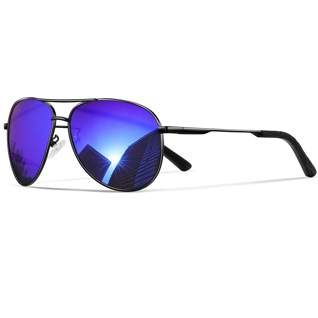Sunglasses Men Polarized Aviator Sunglasses for Men Women Fishing Driving Sun glasses Metal Frame UV Protection