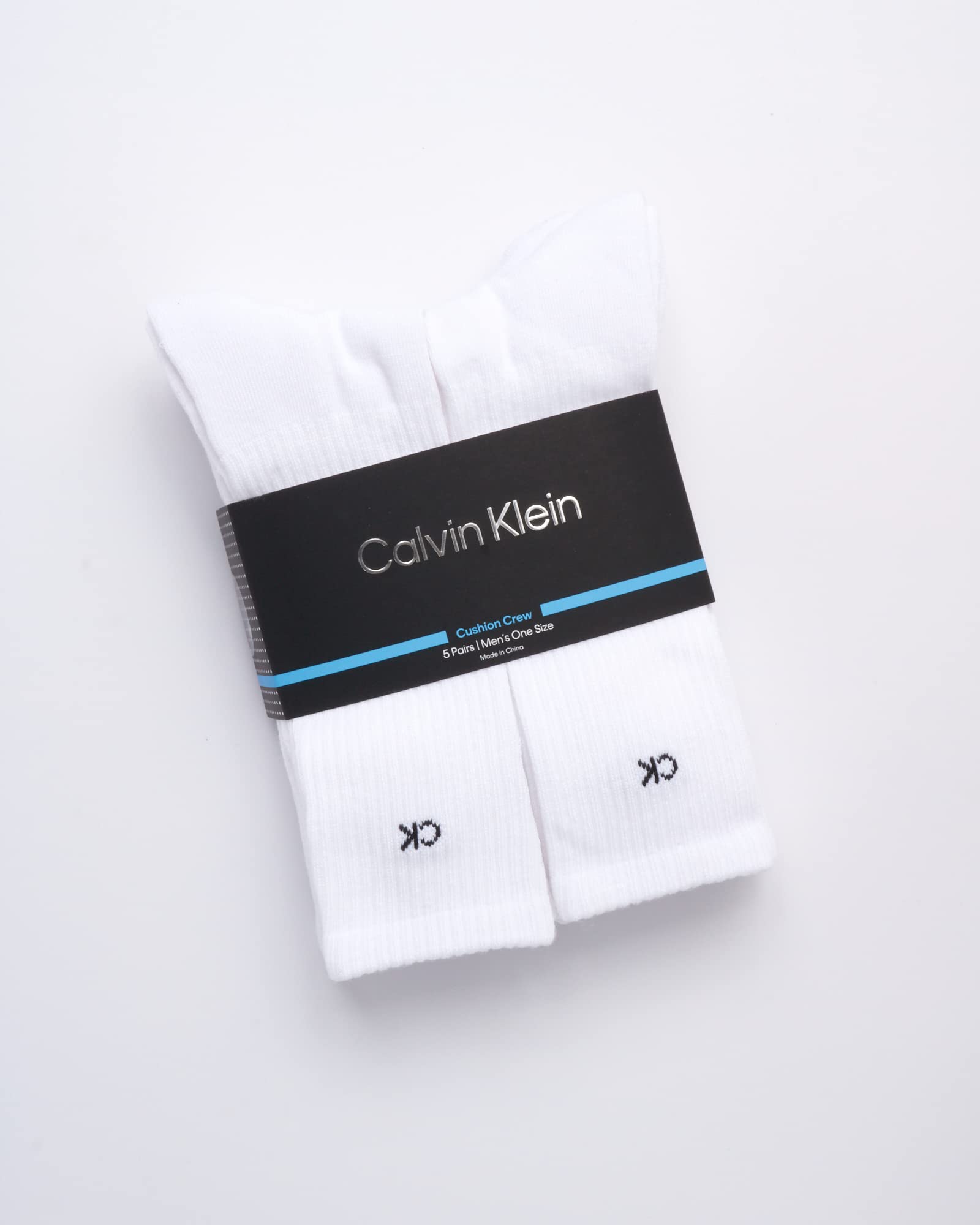 Mens Crew Socks - 5 Pack Breathable Cushion Crew Athletic Mid-Calf Socks for Men for Running and Workout (7-12)