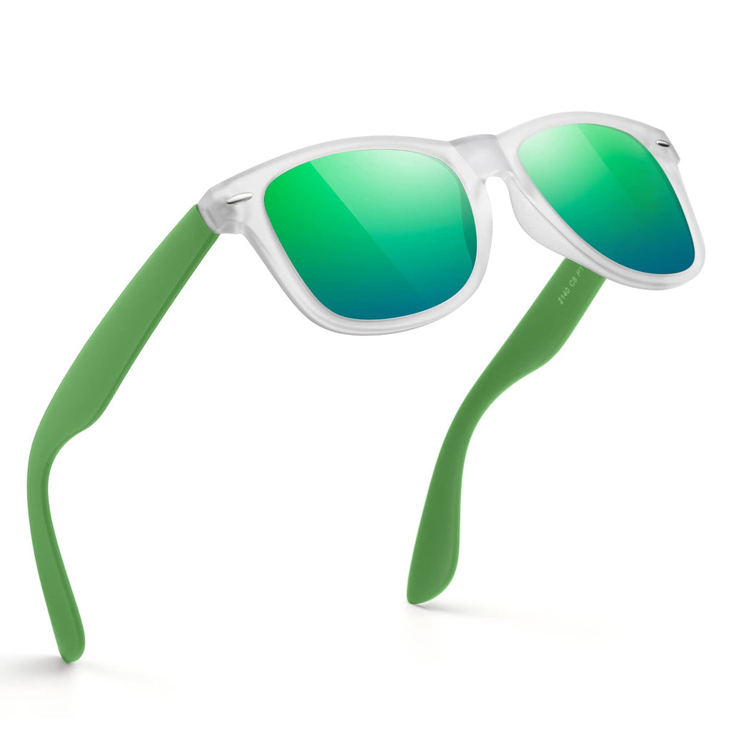 Sunglasses Men Polarized Sunglasses for Mens and Womens,Black Retro Sun Glasses Driving Fishing UV Protection