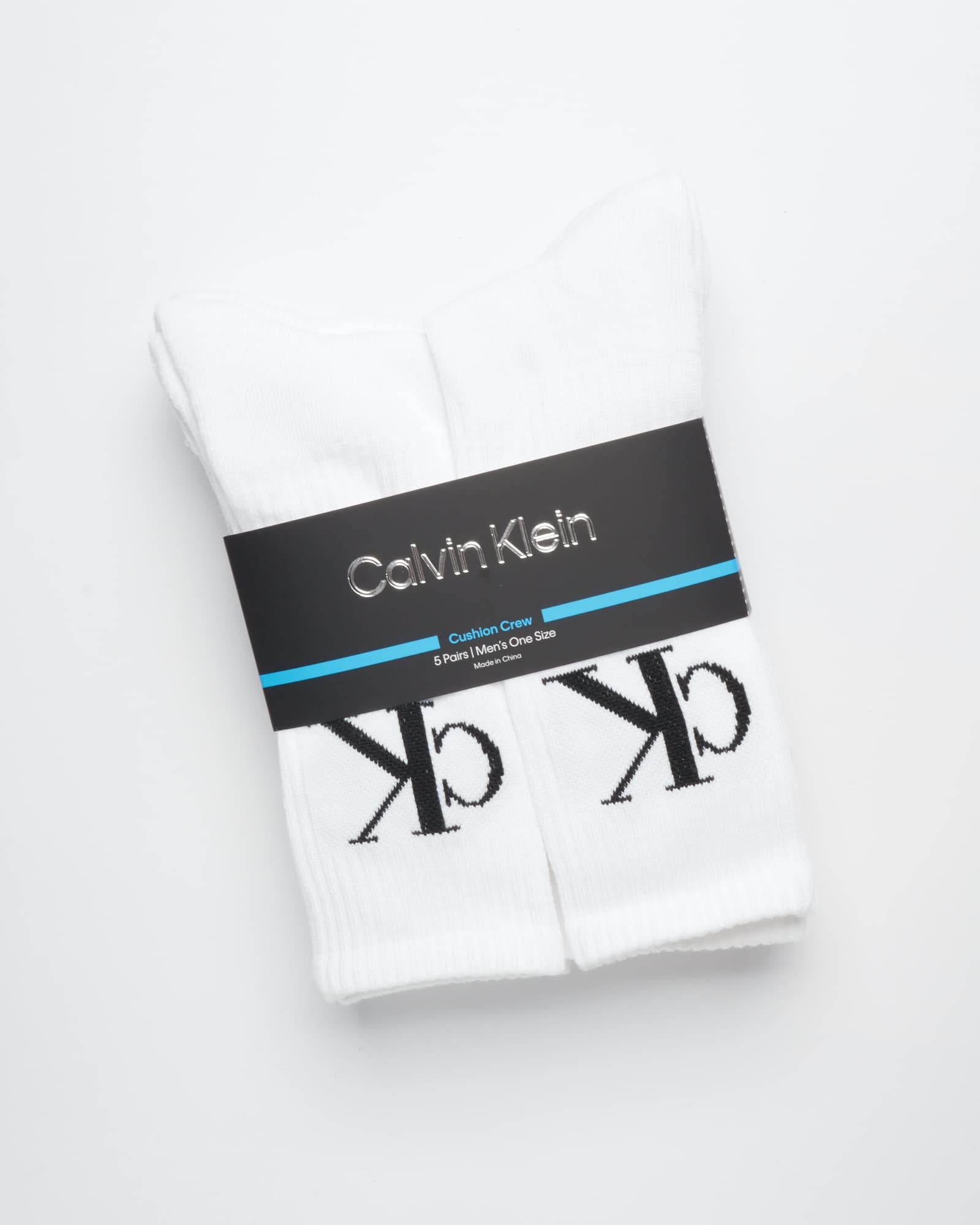 Mens Crew Socks - 5 Pack Breathable Cushion Crew Athletic Mid-Calf Socks for Men for Running and Workout (7-12)