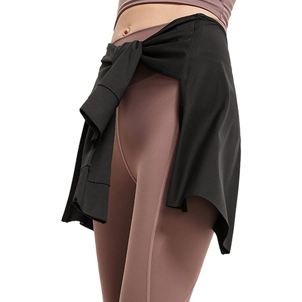 Yoga Tennis Tie Up Skirts for Women Cover Up Athletic Workout Running Wrap Skirts