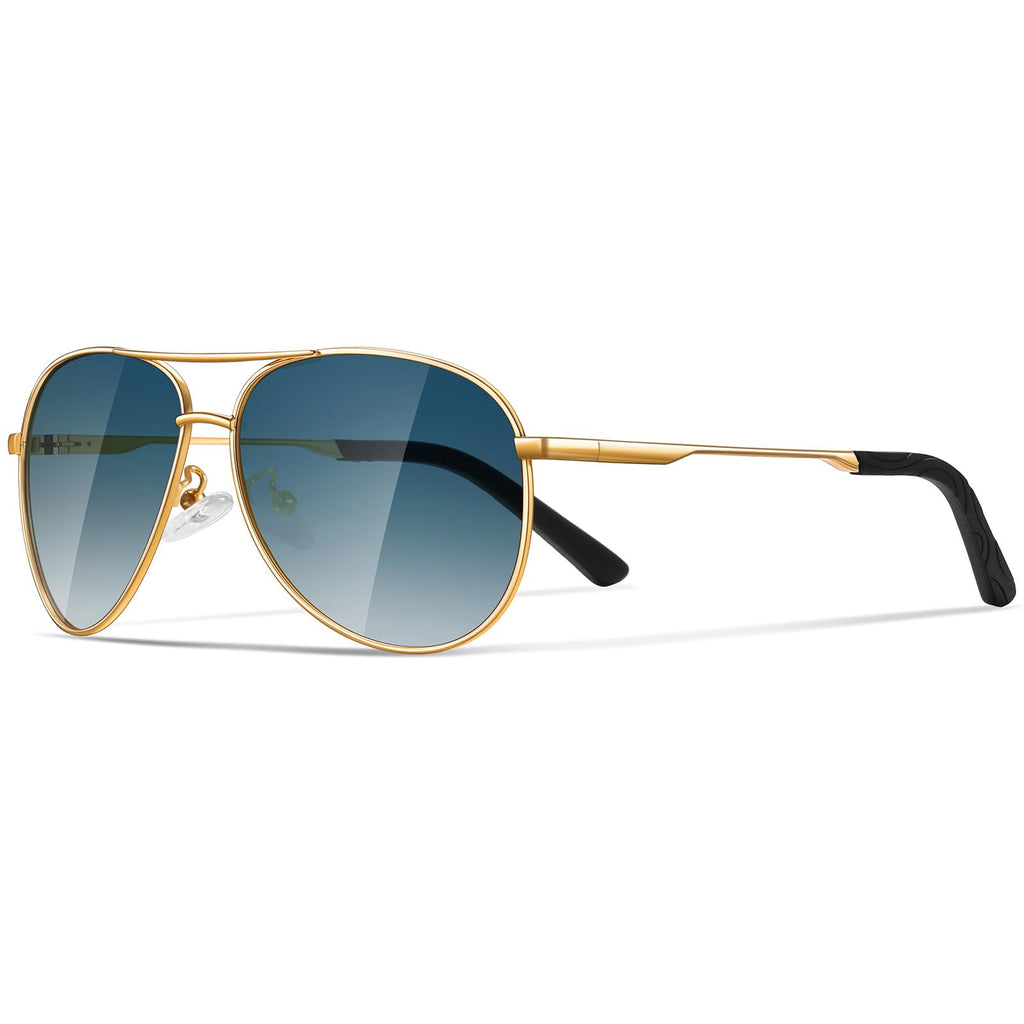 Sunglasses Men Polarized Aviator Sunglasses for Men Women Fishing Driving Sun glasses Metal Frame UV Protection