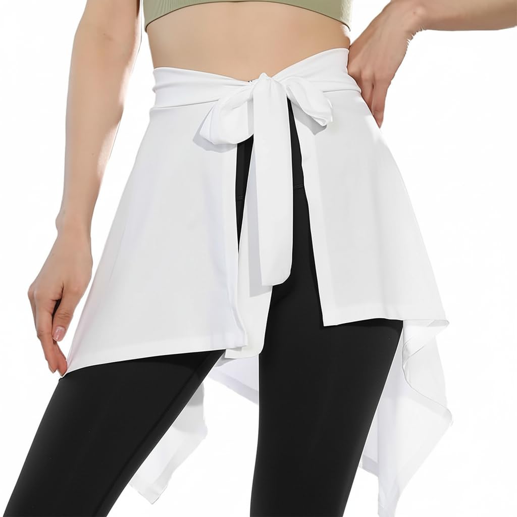 Butt Cover up for Leggings, Ballet Wrap Skirt Women Gym Cover Up Dance Wraps Skirt, Athletic Skirt for Yoga Gym