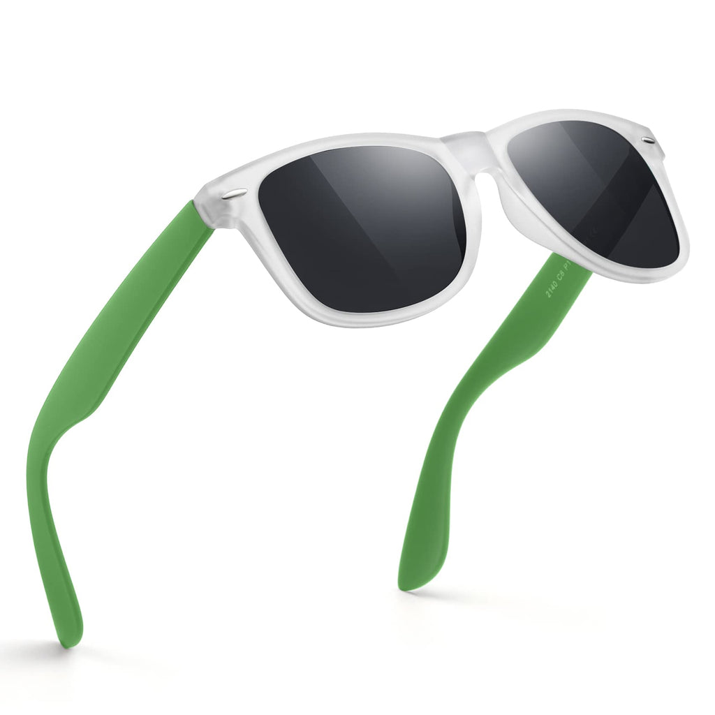 Sunglasses Men Polarized Sunglasses for Mens and Womens,Black Retro Sun Glasses Driving Fishing UV Protection