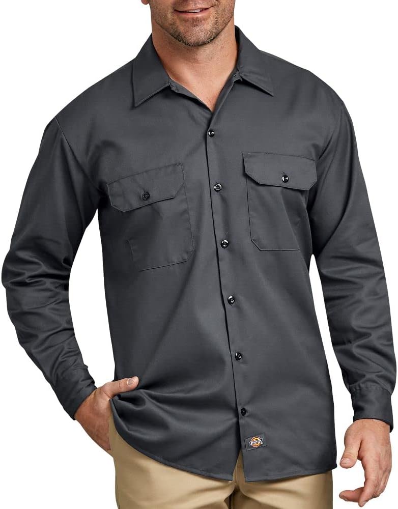 Dickies Mens Long Sleeve Work Shirt