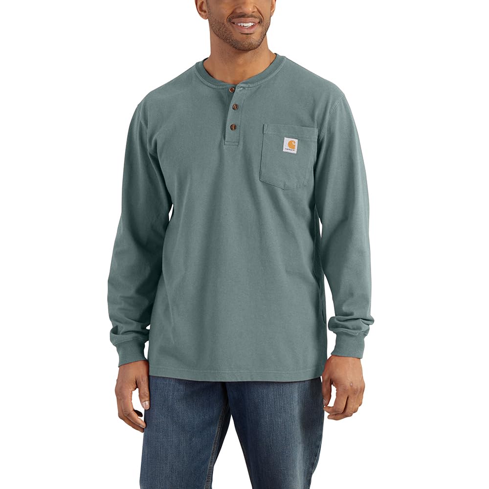 Men's Dearborn Loose LS Henley T-Shirt