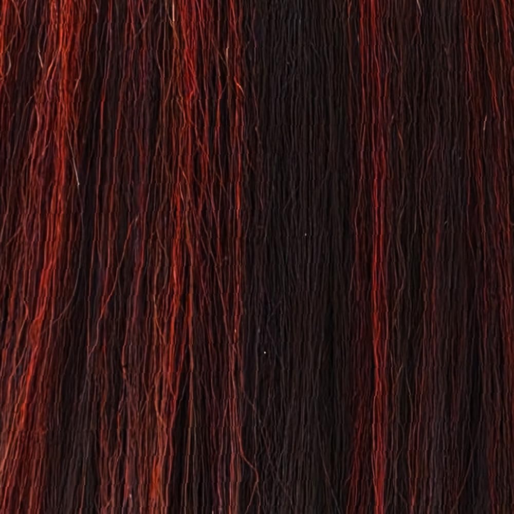 10X6 PRECUT Lace Part Wig, 24" Layered Straight, HD LACE 10x6 Max Part, Glueless Drawstring, Yaki Texture, Heat Resistant Fiber Wig (1 Jet Black)