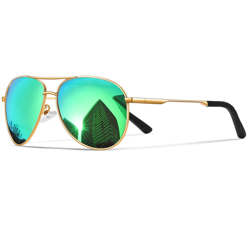 Sunglasses Men Polarized Aviator Sunglasses for Men Women Fishing Driving Sun glasses Metal Frame UV Protection