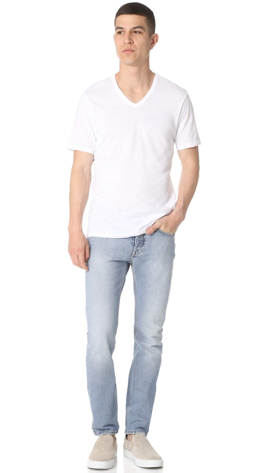 Men's Cotton Classic 3-Pack Slim Undershirts