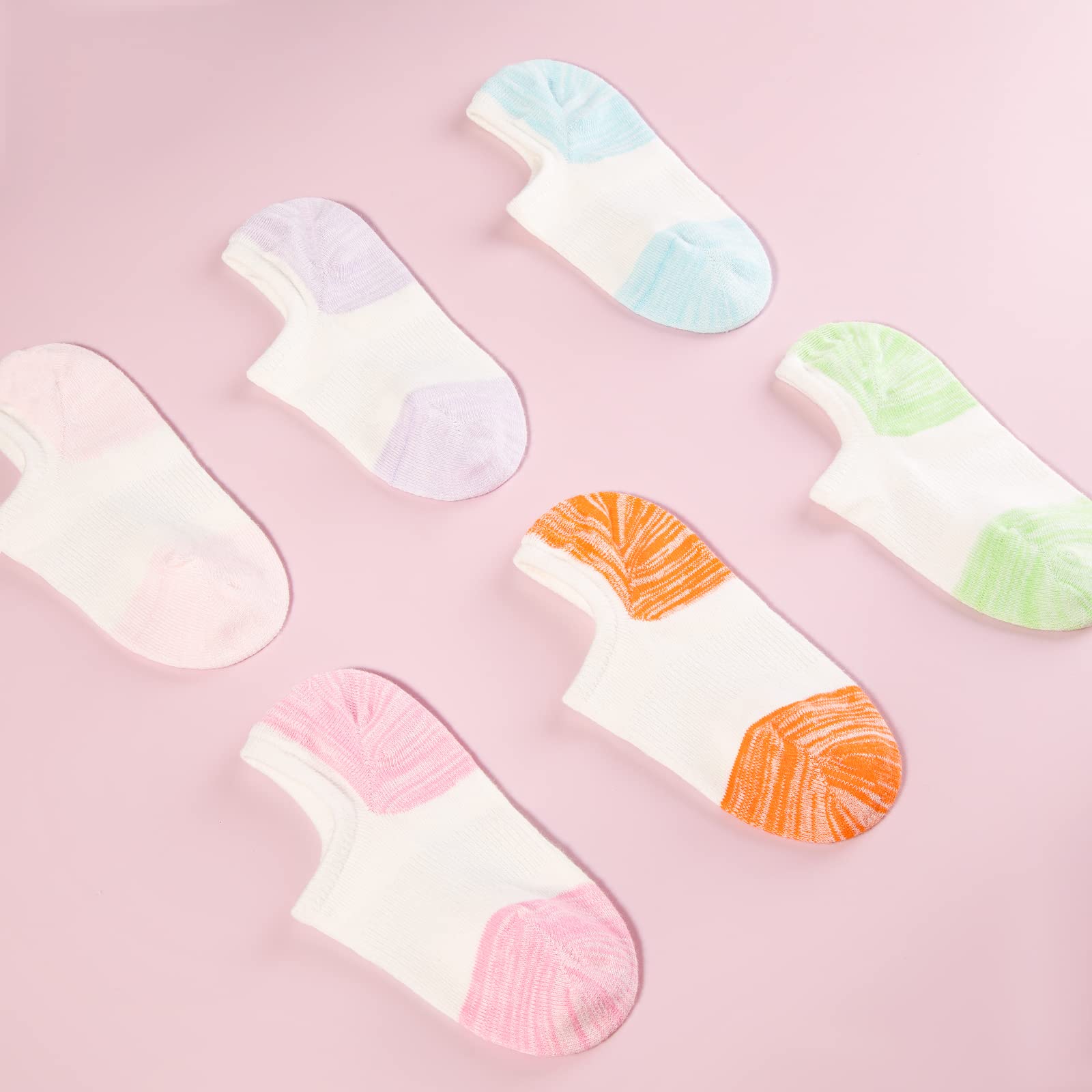 No Show Socks Women & Men Low Cut Ankle Short Anti-slid Athletic Running Casual Invisible Liner Socks