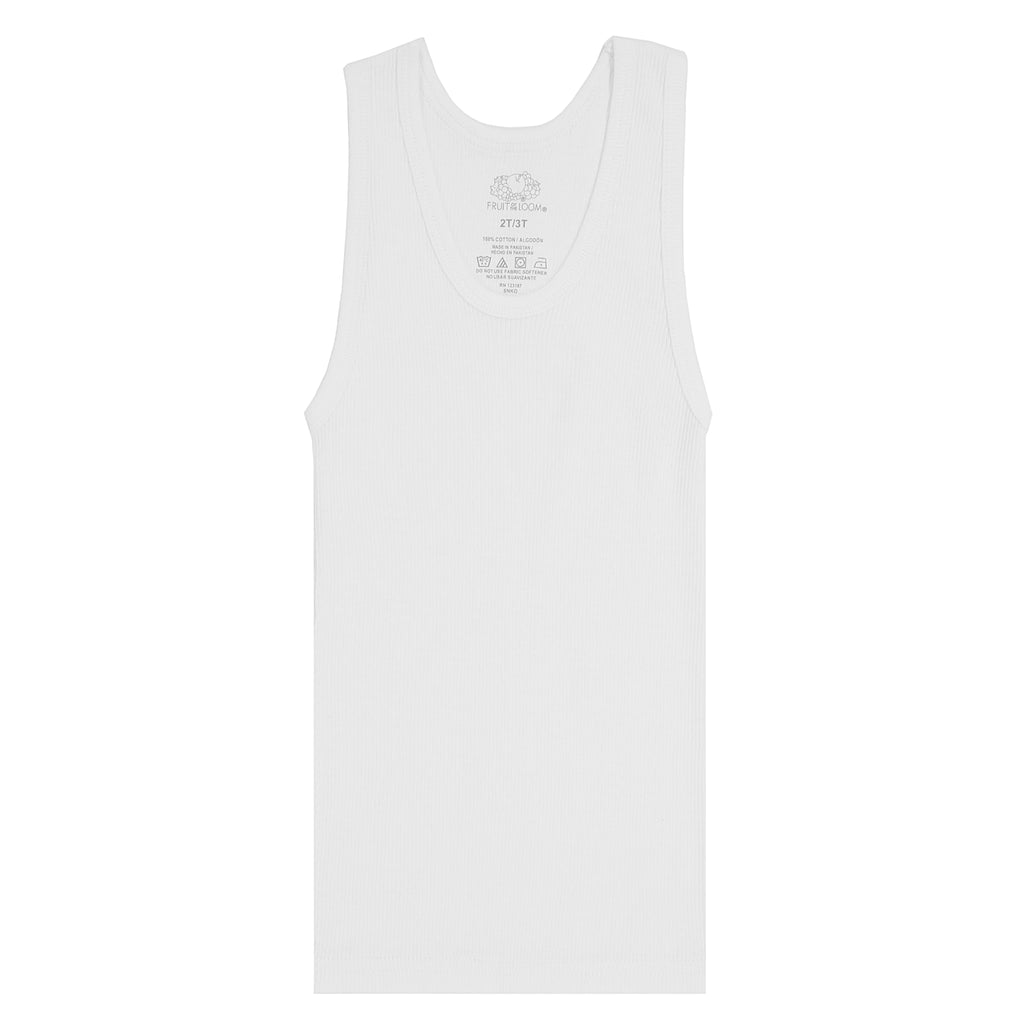 Fruit of The Loom Boys' Eversoft Cotton Undershirts, T Shirts & Tank Tops