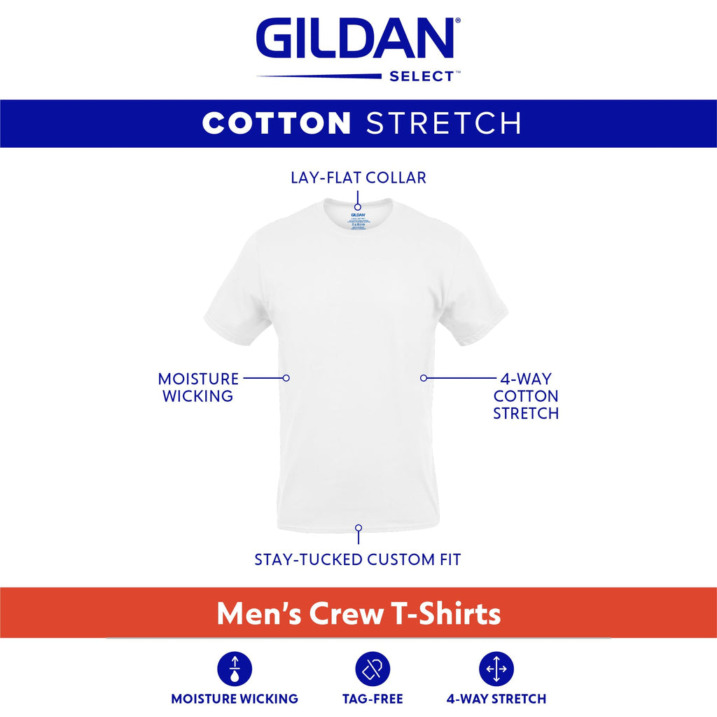 Men's Cotton Stretch T-Shirts, Multipack