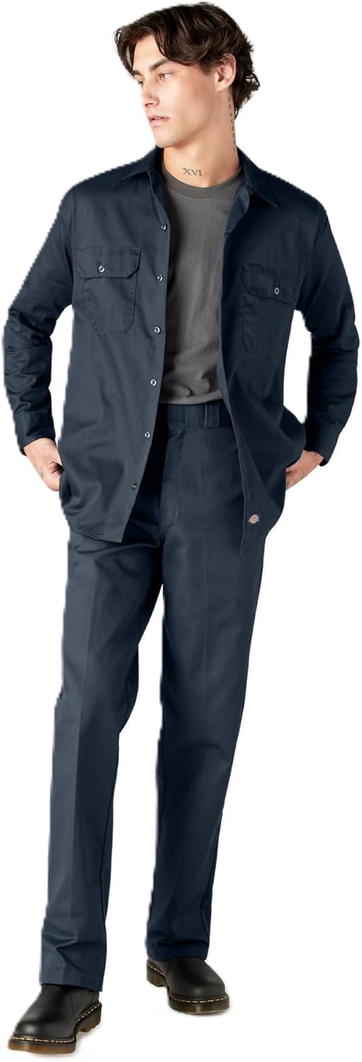 Dickies Mens Long Sleeve Work Shirt