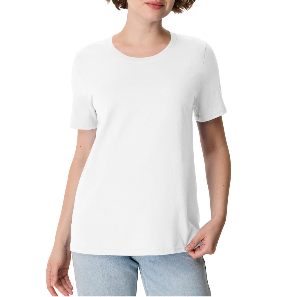 Women's Perfect-T Crewneck T-Shirt, Lightweight Cotton Short Sleeve Tee for Women