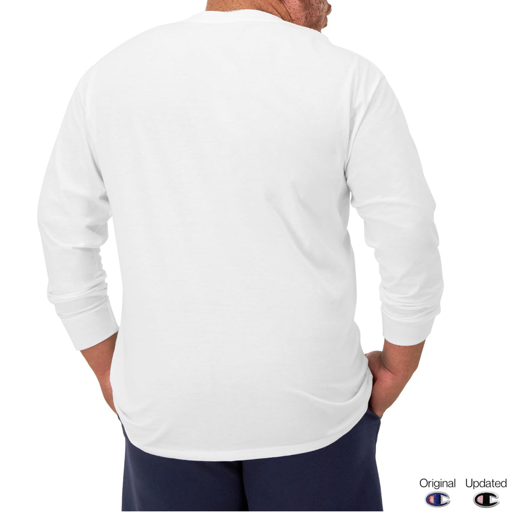 Men's Classic Long Sleeve T-Shirt, Standard Fit, Script & C Logo, Available in Regular and Big & Tall